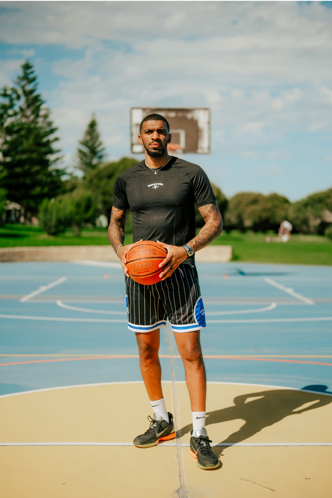 Dri-FIT Shirt (Black, Centre Logo)
