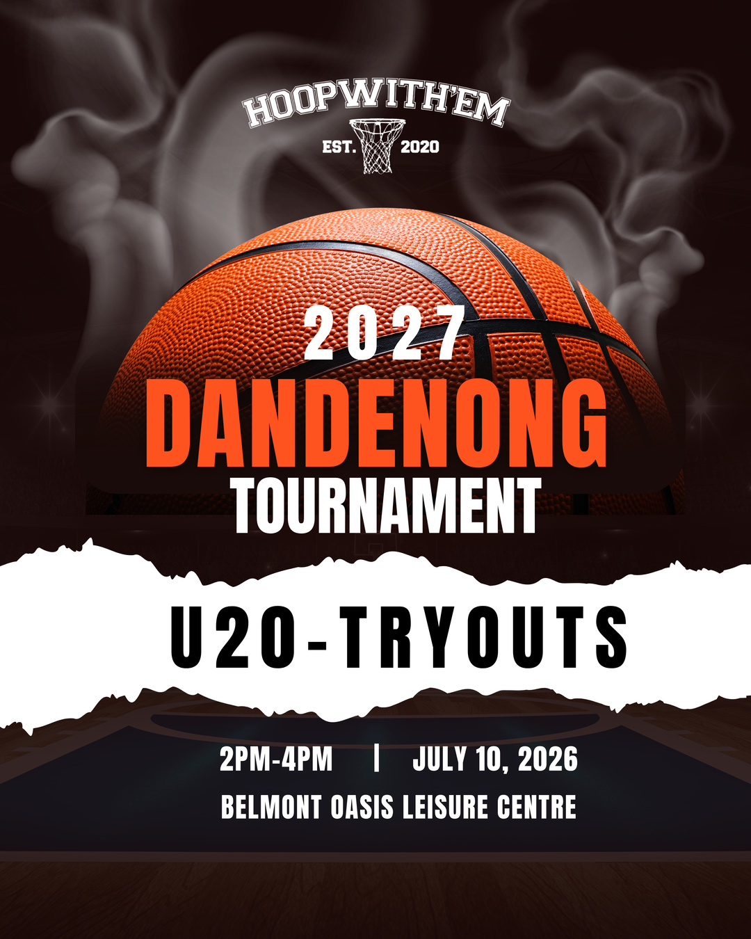 Dandenong 2027 Tournament – U20 Tryouts