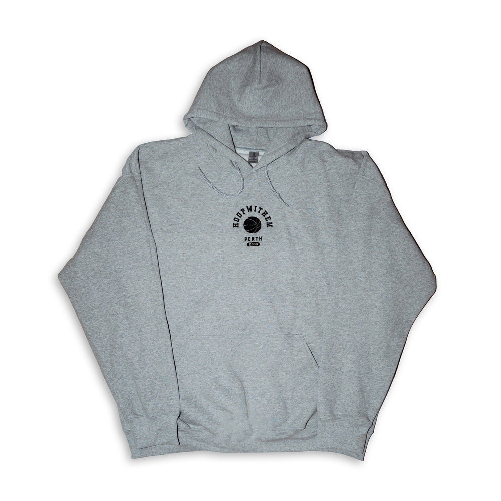 Embroidery, Perth City Hoodie (Grey)
