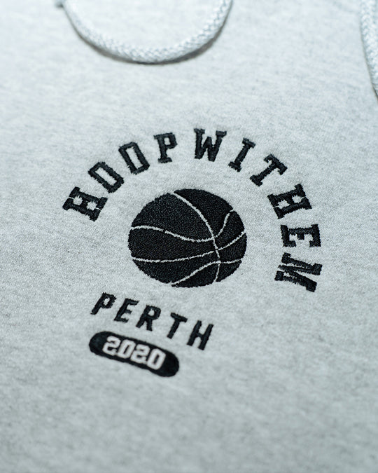 Embroidery, Perth City Hoodie (Grey)