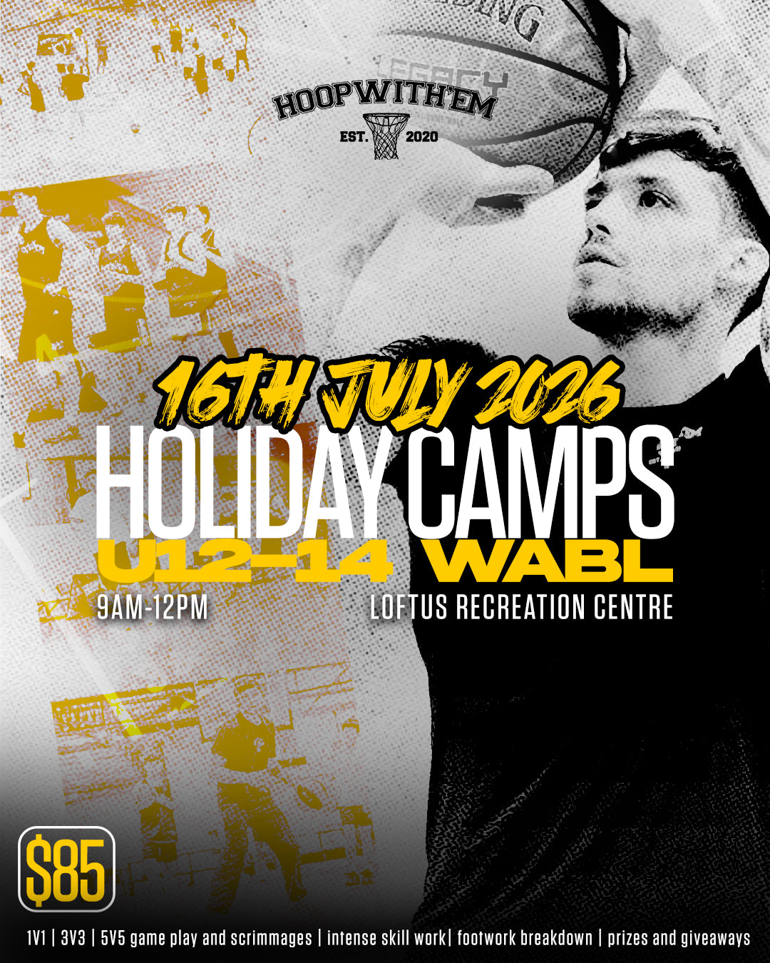 HOLIDAY CAMP WABL Camp U12-14
