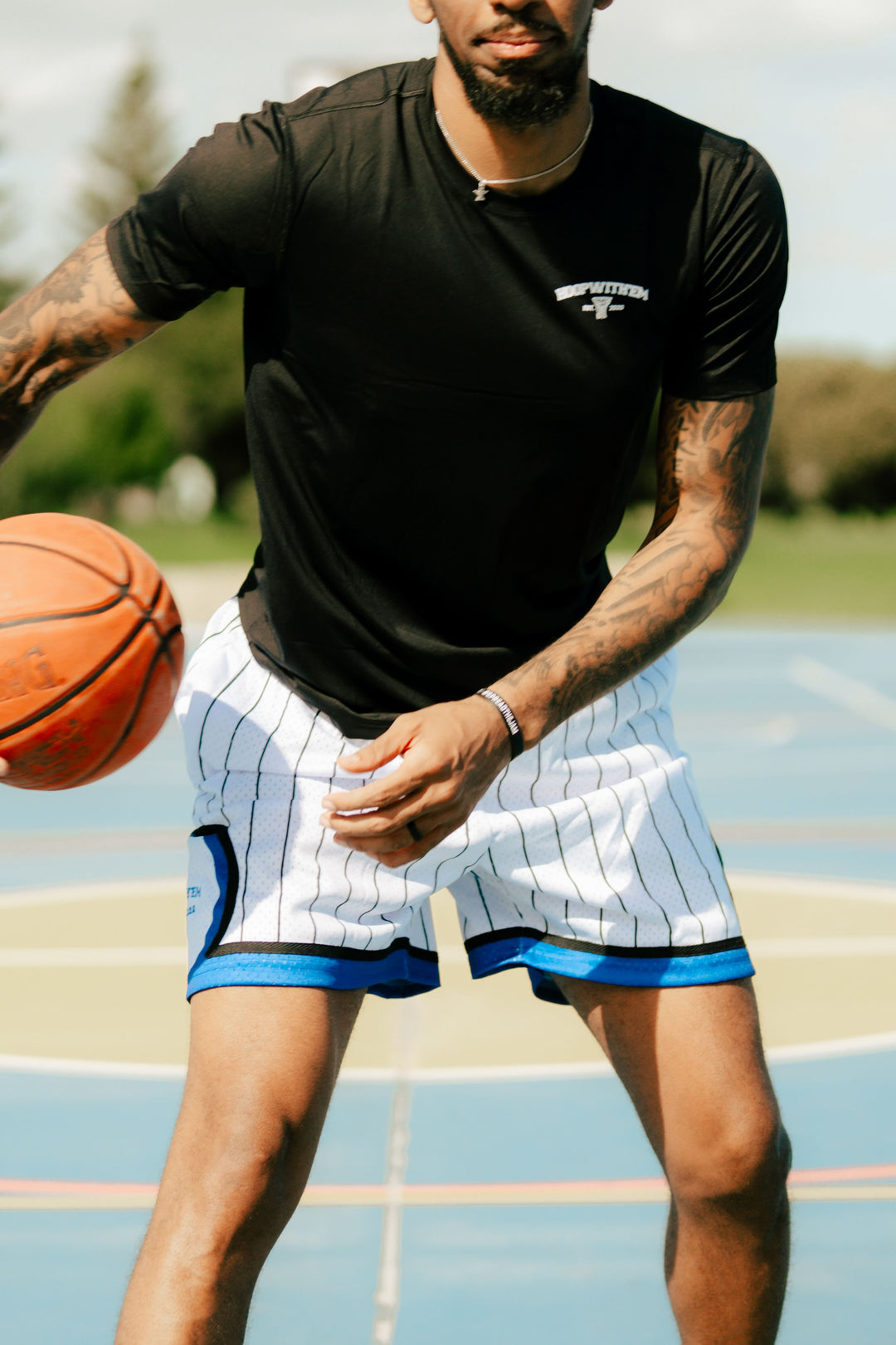 Drifit t-shirt (black, side logo)