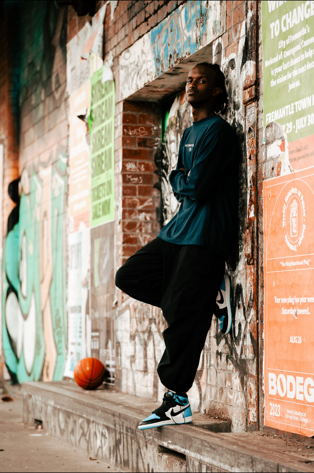 Classic Long Sleeve Tee (Navy)