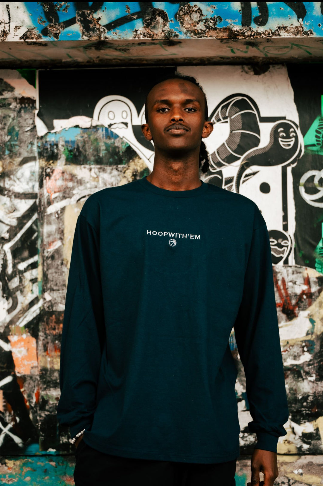 Classic Long Sleeve Tee (Navy)