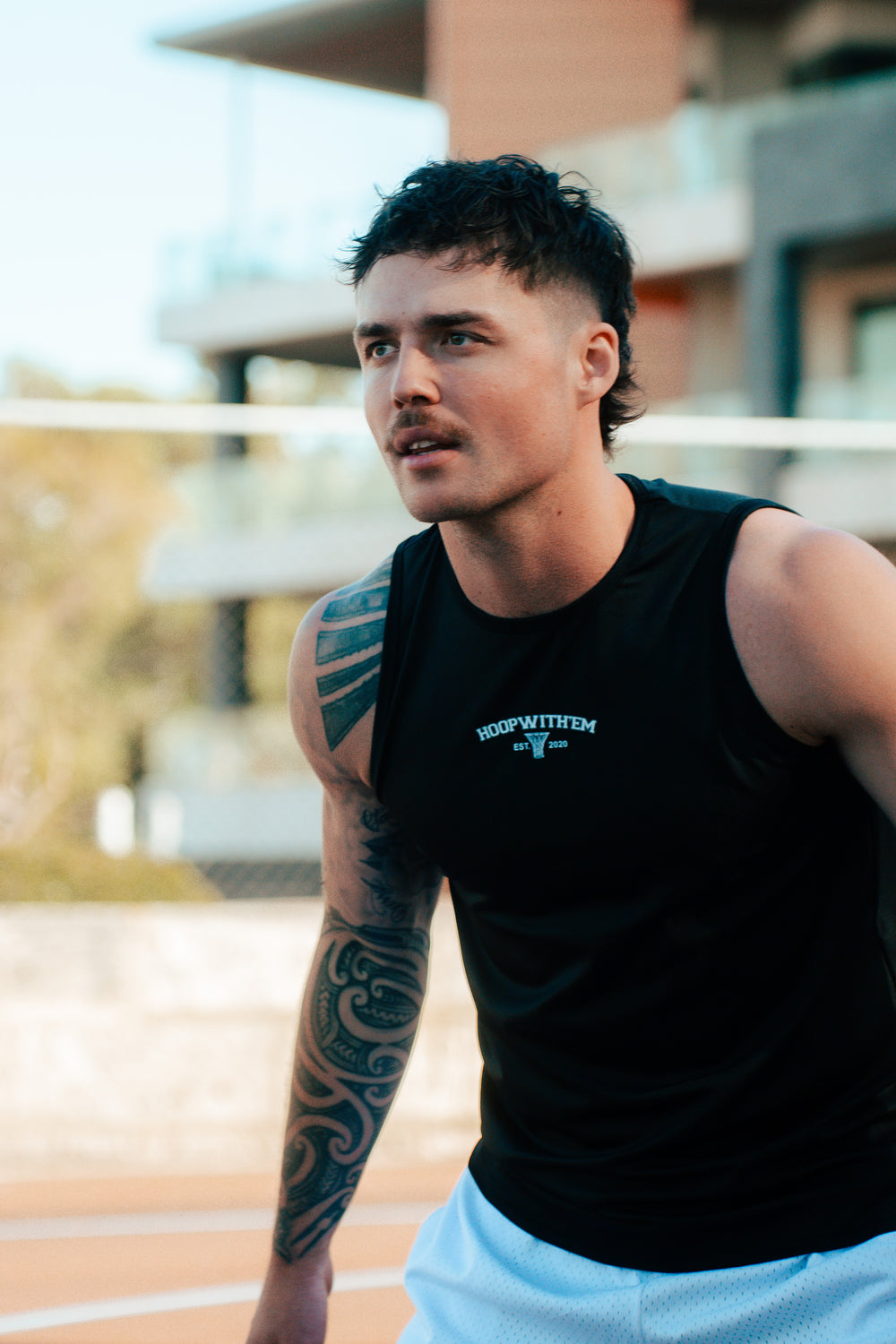 Men's Short Sleeve Compression Top (Black, Centre Logo)