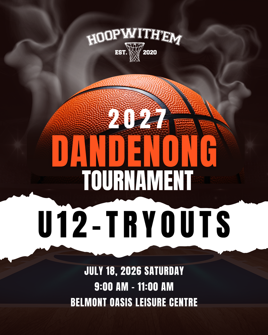 Dandenong 2027 Tournament – U12 Tryouts